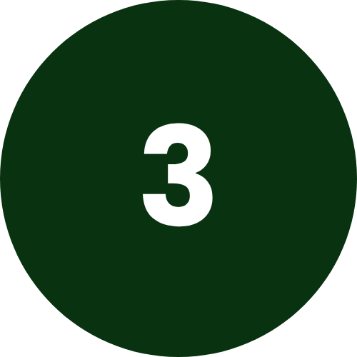 number 3 icon